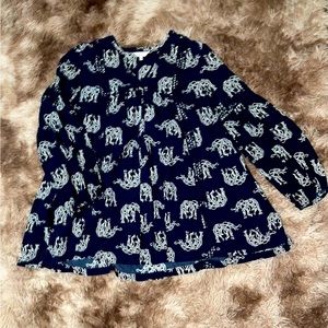 Crown & Ivy Elephant Print Tunic